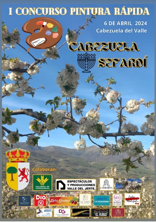 Pulsa para ampliar I Concurso de Pintura Rápida Cabezuela Sefardí 2024- 6 de abril - Cabezuela del Valle-Cáceres