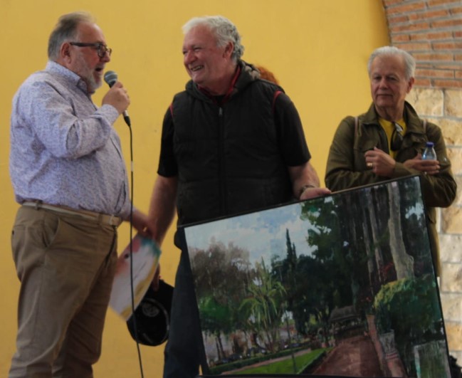 Entrega del 5º premio de 500 € a Antonio Cantero Tapia