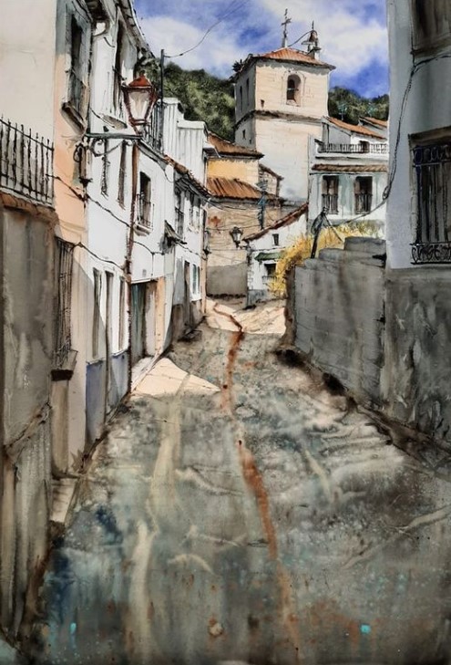 Pulsa para ampliar Premio especial Pintor Juan Díaz a la mejor acuarela 500 € + diploma: Marisol de Marcos