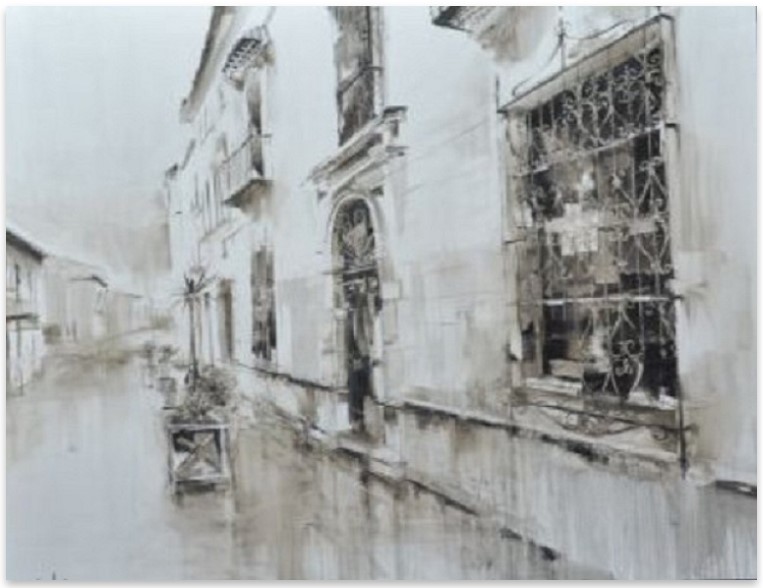 Pulsa para ampliar 1º premio 11 de mayo - XXIV Certamen Internacional de Pintura Rápida Villa de Castellar