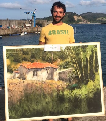 Pulsa para ampliar ENTREGA del 1º premio a Pedro Alfonso Méndez Chico Álvarez