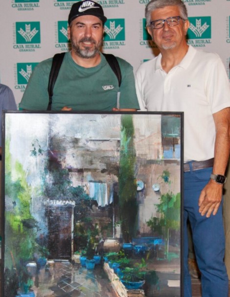 Entrega del 1º premio a Cristóbal León García