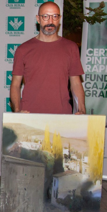 Entrega del 2º premio de 2.500 € a Ignacio Estudillo Pérez