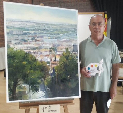Pulsa para ampliar Entrega del 1º premio a Julio García Iglesias
