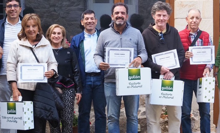 Pulsa para ampliar Los cuatro premiados en el Certamen Nacional de Pintura Rápida de Aguilar de Campoo