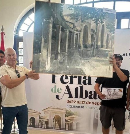 Pulsa para ampliar Entrega del 1º premio a Miguel Carlos Montesinos Aragonés