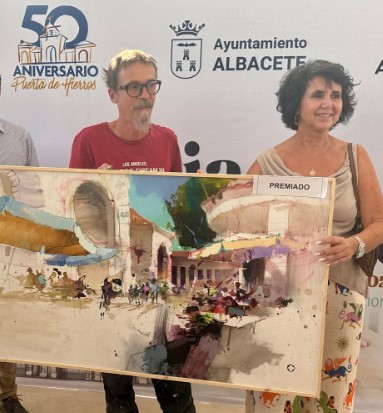 Pulsa para ampliar Entrega del 3º premio de 500 euros a Alberto Márquez Ruiz