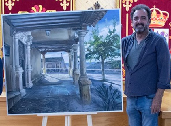Entrega del 1º premio de 1.000 euros a Pedro Cebrián Redondo