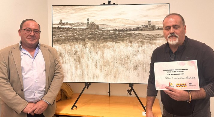 Entrega del 4º premio de 300 € a Rafael Carrascal García