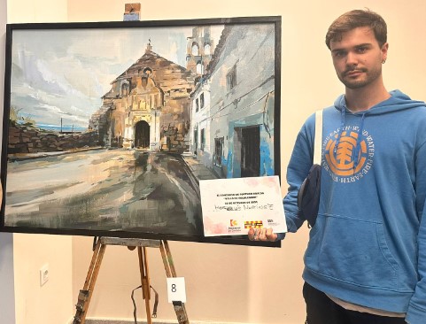Entrega del 6º premio de 300 € a Miguel Repollés Martínez