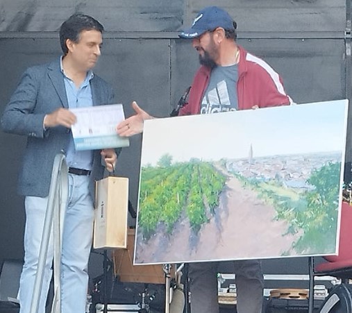 Entrega del 5º Premio a  BENI RODRÍGUEZ