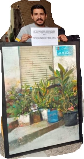 Pulsa para ampliar 2º premio de 800 euros Alberto Carrillo
