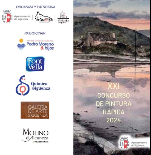 Pulsa para ampliar XXI Concurso de Pintura Rápida de Sigüenza 2024