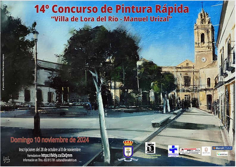 Pulsa para ampliar XIV Concurso de Pintura Rápida Villa de Lora del Río– Manuel Urizal