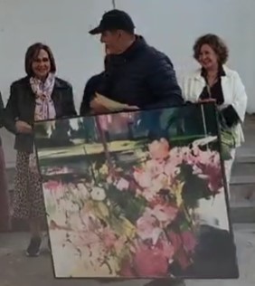 Pulsa para ampliar Entrega del 4º premio de 700 € a José María Sánchez