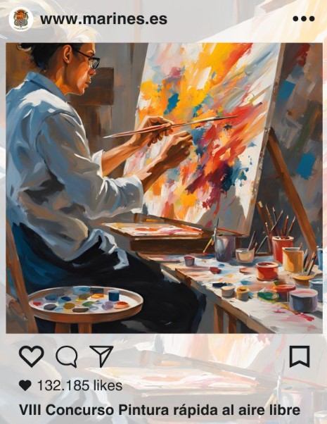Pulsa para ampliar VIII Concurso de Pintura Rápida al Aire Libre de Marines