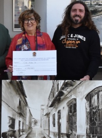 Pulsa para ampliar Entrega a Carlos Montero del 1º premio