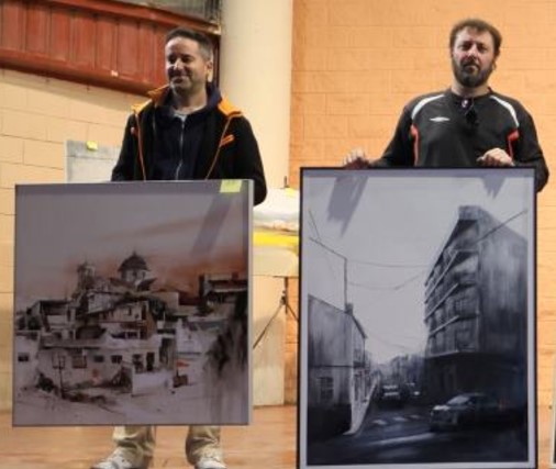 Entrega del 3º y 4º premio a Rubén Patricio Font (La Vall d’Uixó, Castellón) y a Gonzalo Romero Navarro (Marines, Valencia) 