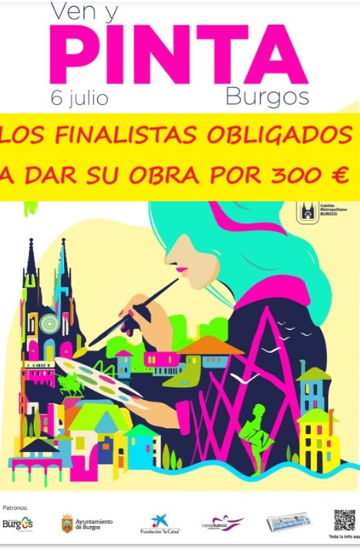 Los 29 cuadros FINALISTAS no premiados OBLIGADOS A DEJARLOS A CAMBIO DE 300 €