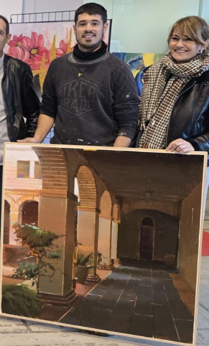 Entrega del 2º premio a Sergio Rocafort