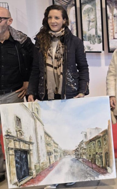 Entrega del Premio Comarcal a Jéssica González