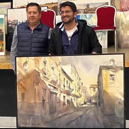 Entrega del 1er PREMIO de 1.200 € a ADRIAN MARMOLEJO CLARHED