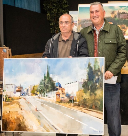 Entrega del 1er PREMIO de 1.200 € a JULIO GARCÍA IGLESIAS