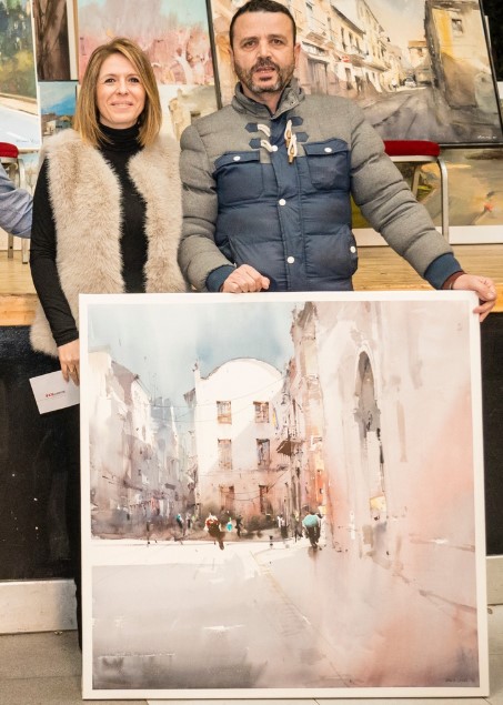 Entrega del PREMIO ESPECIAL de 1.500 €  a ALFREDO LÓPEZ RODRÍGUEZ.