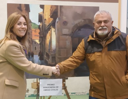 Pulsa para ampliar Entrega del 4º PREMIO de 400 € a Diego Fernández González COLUMÉ