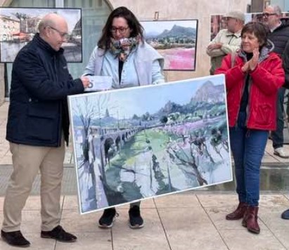Pulsa para ampliar Entrega del 2º premio de 700 € a Ana Sánchez Lucas
