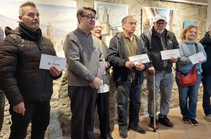 Los seis premiados del XXXVI Concurso de Pintura Rápida Joan Campoy 2025