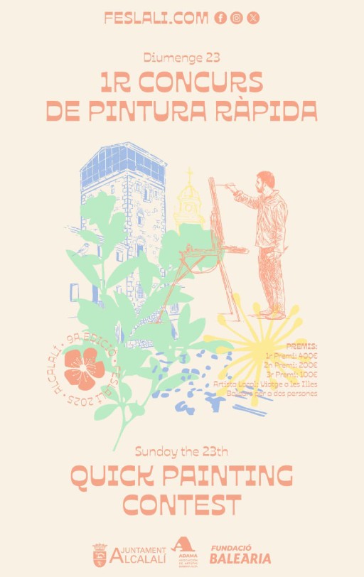 I Concurs de Pintura Ràpida Feslalí. El febrer és Alcalalí