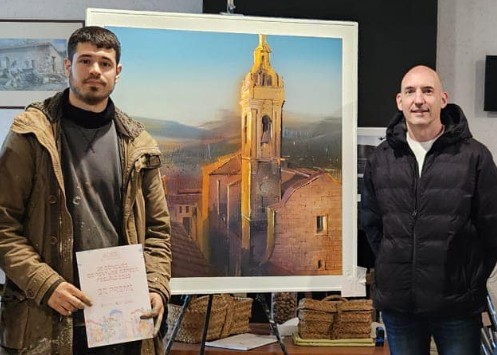 Entrega del 3º premio a Sergio Rocafort
