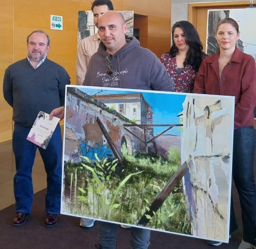 Entrega del 3º premio a Daniel Lavado Pérez