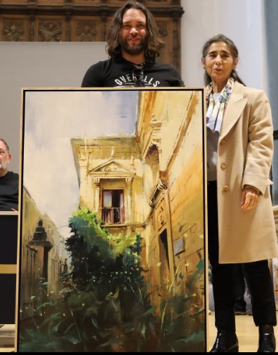 Entrega del 4º premio a Javier Martin Aranda  www.facebook.com/groups/596547373746974/