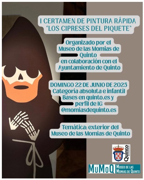 Pulsa para ampliar I CERTAMEN DE PINTURA RÁPIDA =LOS CIPRESES DEL PIQUETE=
