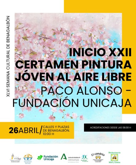 Pulsa para ampliar XXII edición del Certamen de Pintura Joven al Aire Libre Paco Alonso – Fundación Unicaja