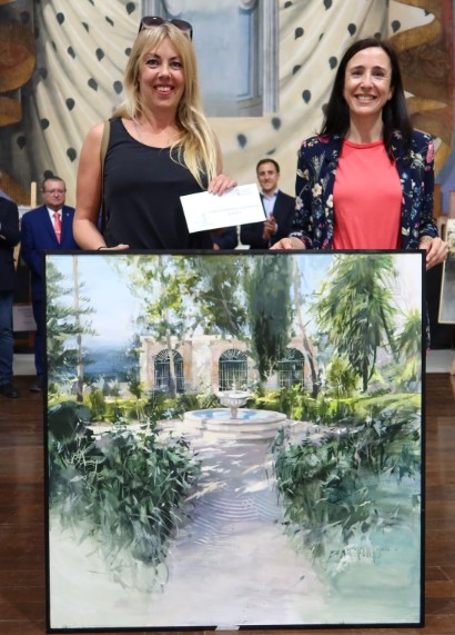 Pulsa para ampliar Entrega del 3º Premio de 1.000 € del Ayuntamiento a María Teresa Durá Sepulcré