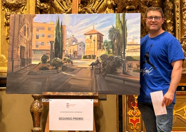 Pulsa para ampliar Entrega del 2º premio a Eduardo Alsasua García