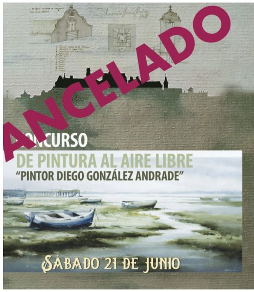 El Ayuntamiento de Puerto Real - Cádiz ha CANCELADO el Certamen de Pintura