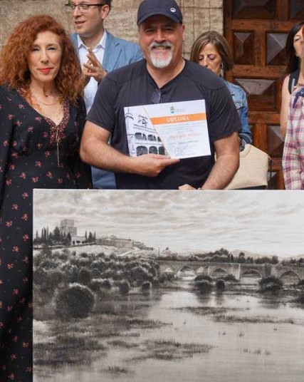 Pulsa para ampliar Entrega del 2º premio de 485 €, a Rafael Carrascal García