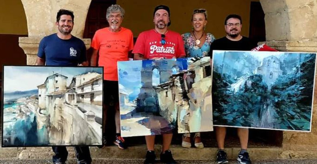 Pulsa para ampliar Por la izquierda 3º premio, 1º premio en el centro y 2º premio a la derecha