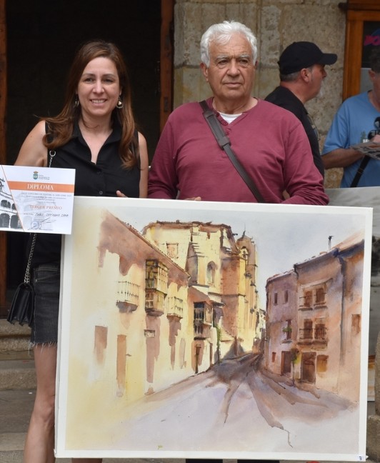 Pulsa para ampliar Entrega del 3º premio a Pablo Sevillano Sanz (Villoria, Valladolid)