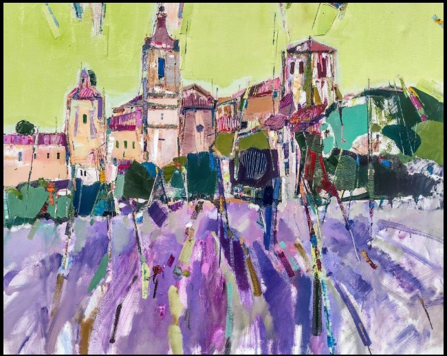 Campos de lavanda en Silos 2º premio