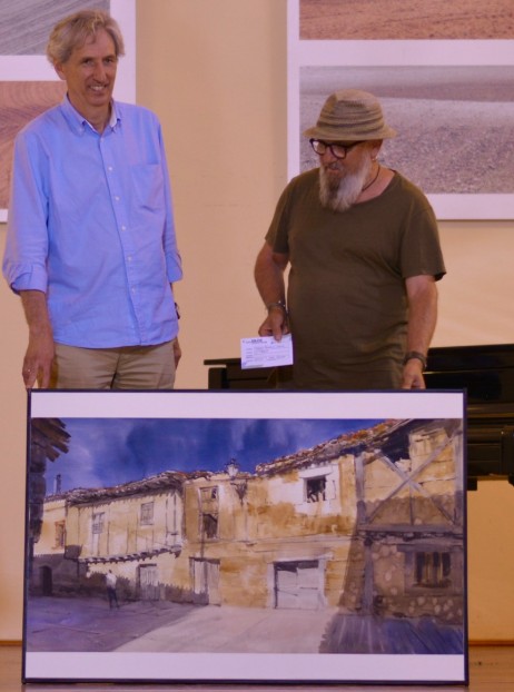 Entrega del 3º premio a Federico Plasencia Chacón (Cáceres) 