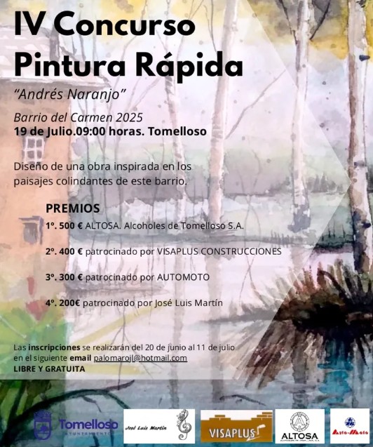 IV Concurso de Pintura Rápida Andrés Naranjo