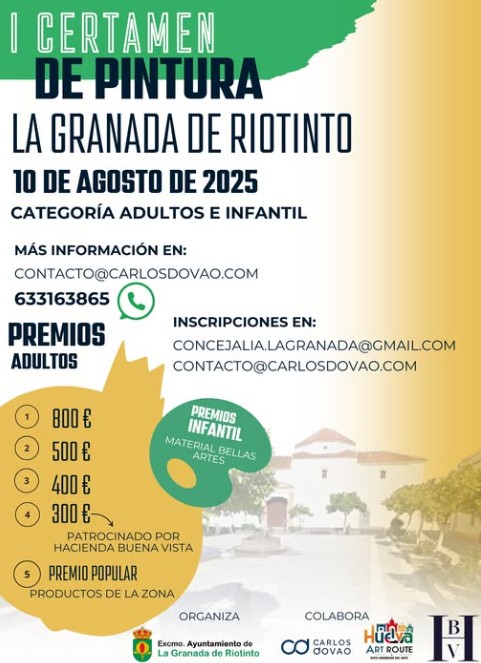 I Certamen de Pintura al Aire Libre Granada de Riotinto - Huelva  
