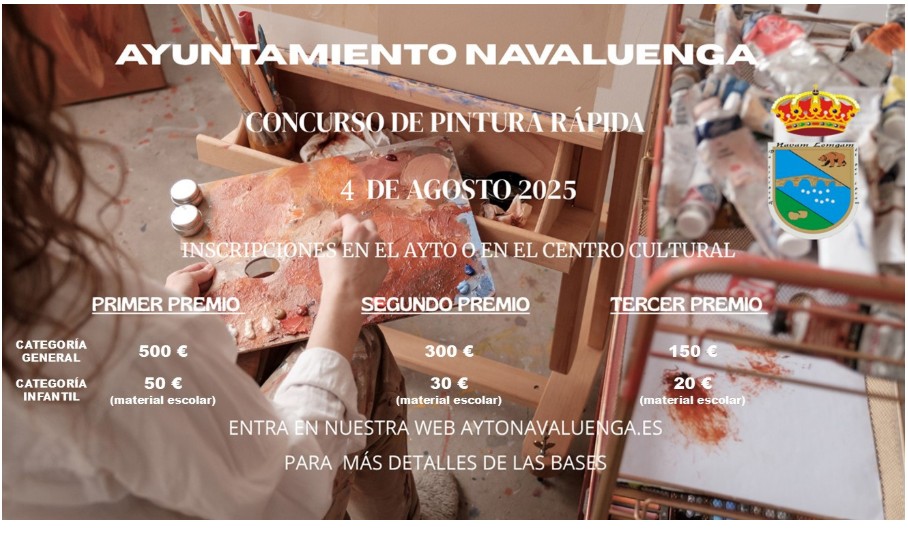 CONCURSO DE PINTURA RÁPIDA DE NAVALUENGA 2025