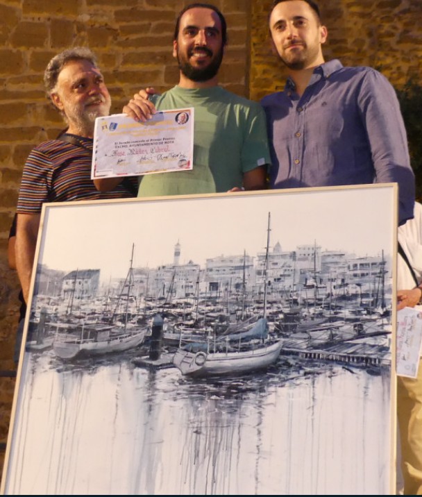 Pulsa para ampliar Entrega del 1º premio a José Núñez Cabral