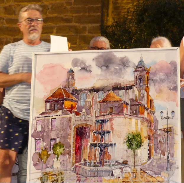 Pulsa para ampliar Entrega del 3º premio a Francisco Luna Galván